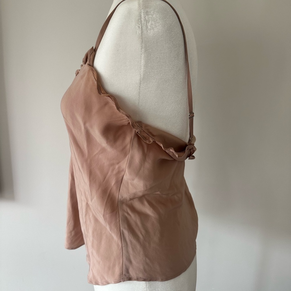 Reformation Pink Silk Camisole - Picture 2 of 6